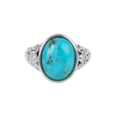 Sterling Silver Turquoise Ring