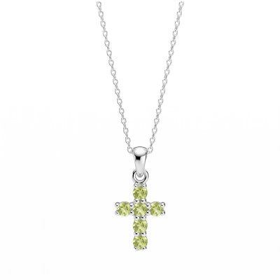 Sterling Silver Cross Pendant Necklace