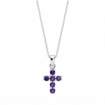 Sterling Silver Cross Pendant Necklace