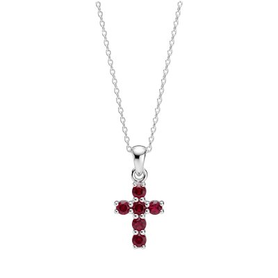 Sterling Silver Cross Pendant Necklace