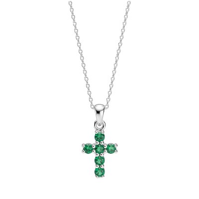 Sterling Silver Cross Pendant Necklace