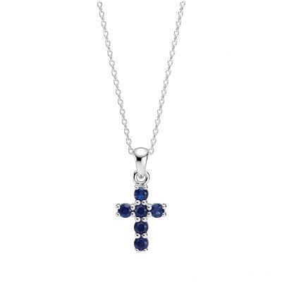 Sterling Silver Cross Pendant Necklace