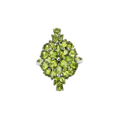 Sterling Silver Peridot Ring
