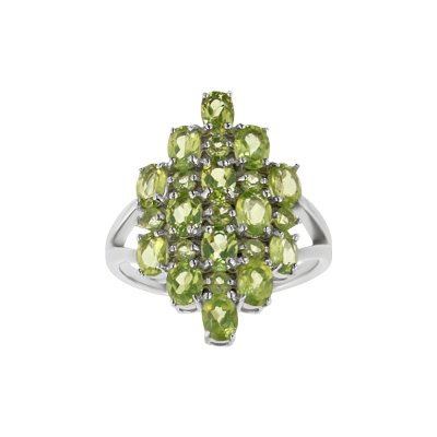 Sterling Silver Peridot Ring