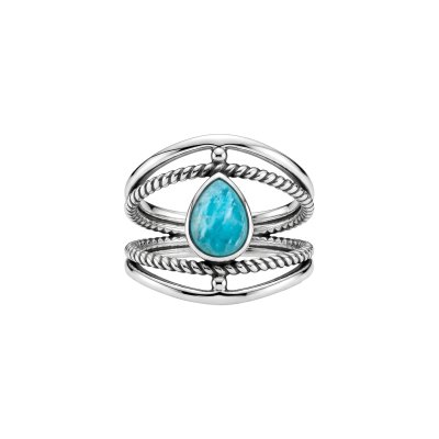 Amazonite Sterling Silver Ring
