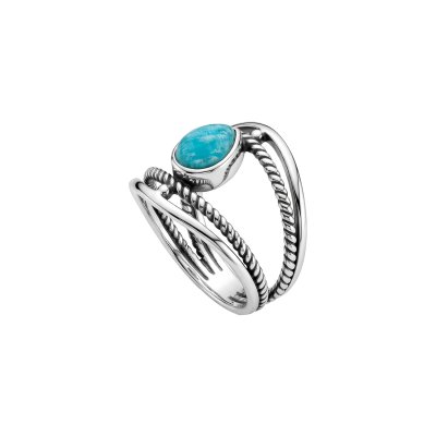 Amazonite Sterling Silver Ring