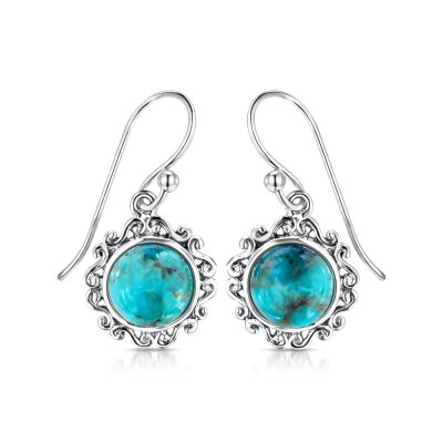 Sterling Silver Turquoise Earrings