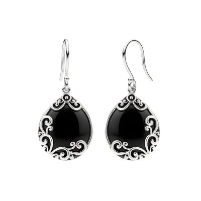 Filigree Sterling Silver Earrings