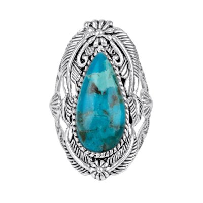 Sterling Silver Turquoise Ring