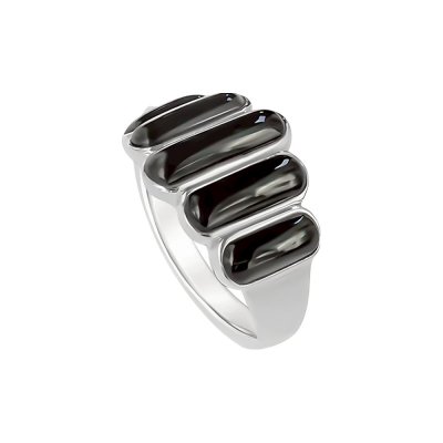 Sterling Silver Black Onyx Ring