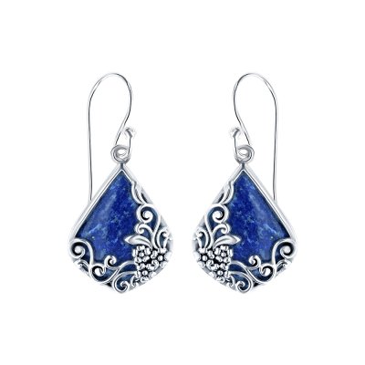 Sterling Silver Lapis Lazuli Earrings