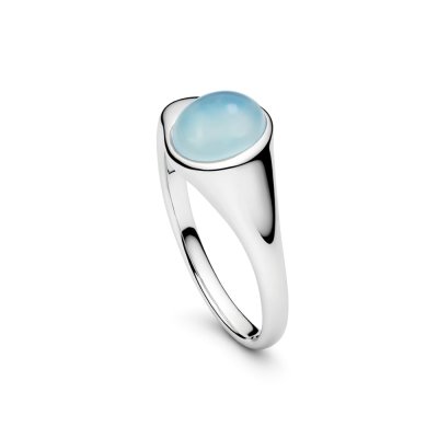 Sterling Silver Aquamarine Ring