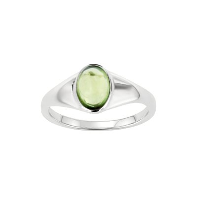 Sterling Silver Peridot Ring