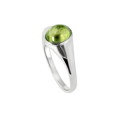 Sterling Silver Peridot Ring