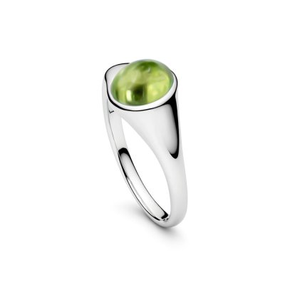 Sterling Silver Peridot Ring