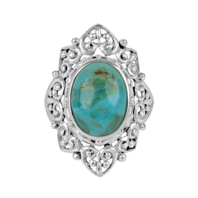 Sterling Silver Turquoise Ring