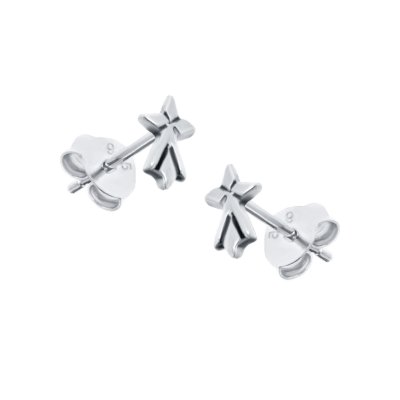Sterling Silver Comet Stud Earrings