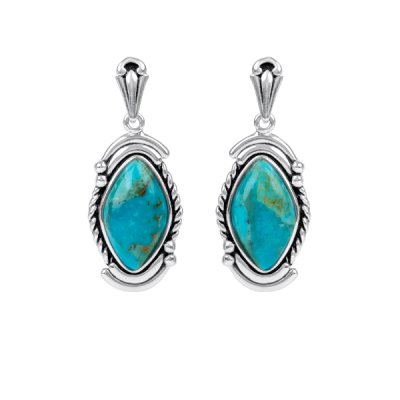 Sterling Silver Earring Turquoise