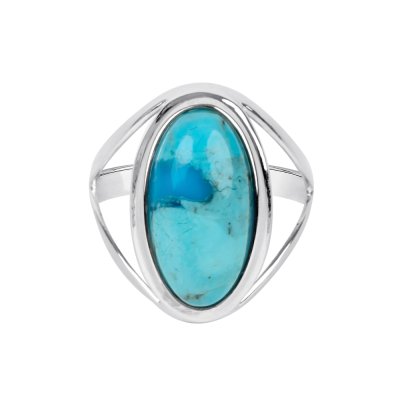 Sterling Silver Ring with Turquoise