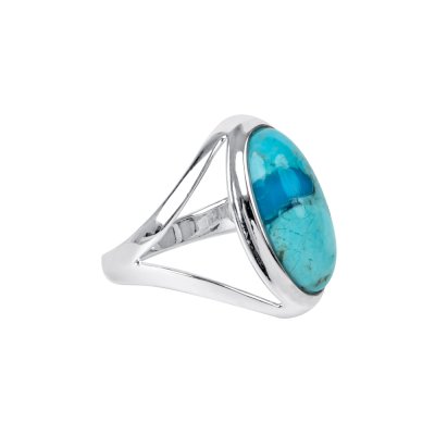 Sterling Silver Ring with Turquoise