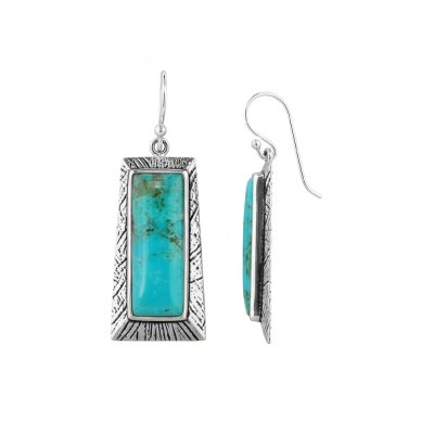 Sterling Silver Turquoise Earrings