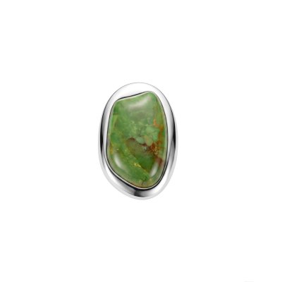 Sterling Silver Green Turquoise Ring