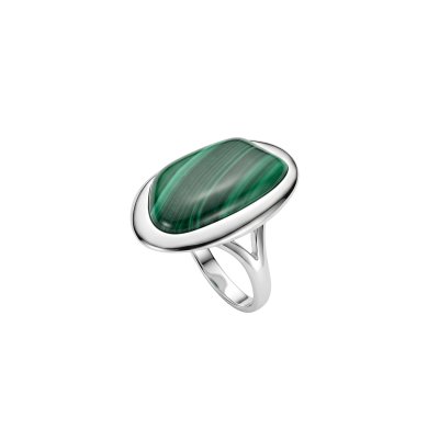 Sterling Silver Malachite Ring
