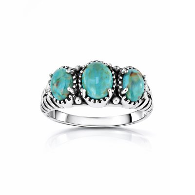 Sterling Silver Turquoise Ring