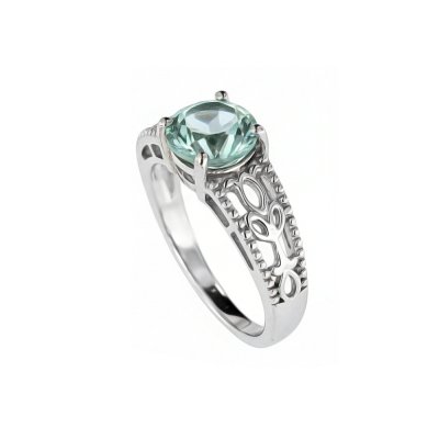 Sterling Silver Sky Blue Topaz  Ring