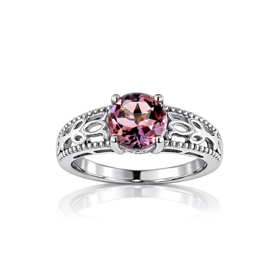 Sterling Silver Amethyst Ring