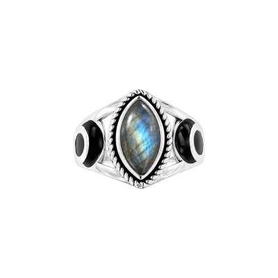 Labradorite Sterling Silver Ring