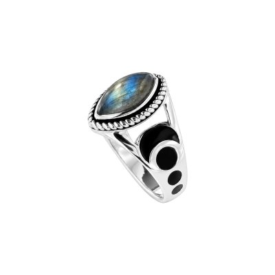 Labradorite Sterling Silver Ring
