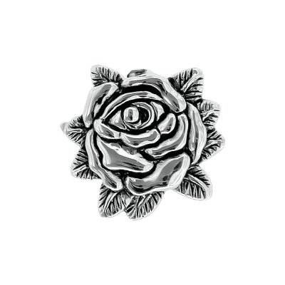 Sterling Silver Rose Ring