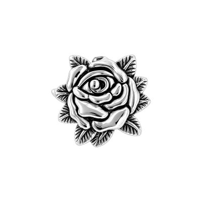 Sterling Silver Rose Ring