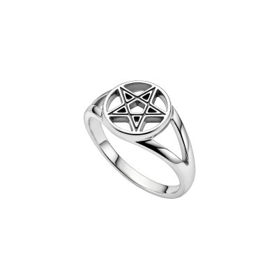 Sterling Silver Pentagram Ring