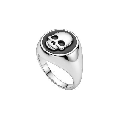 Sterling Silver Enamel Ring