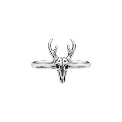 Sterling Silver Roe Deer Ring