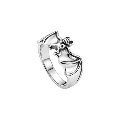 Sterling Silver Bat Ring