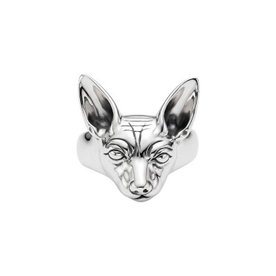 Sterling Silver Sphynx Cat