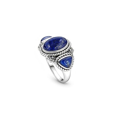 Lapis Lazuli Sterling Silver Ring