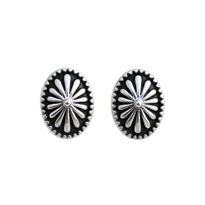 Western Sterling Silver Stud Earrings