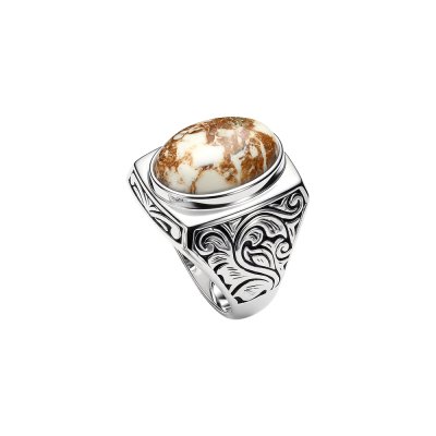 Wild Horse Sterling Silver Men's Ring