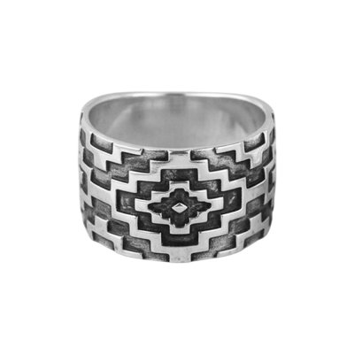 Southwestern Sterling Silver Ring