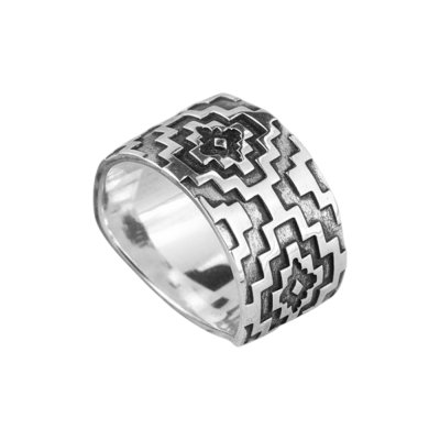 Southwestern Sterling Silver Ring
