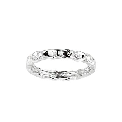 Hammered Sterling Silver Ring