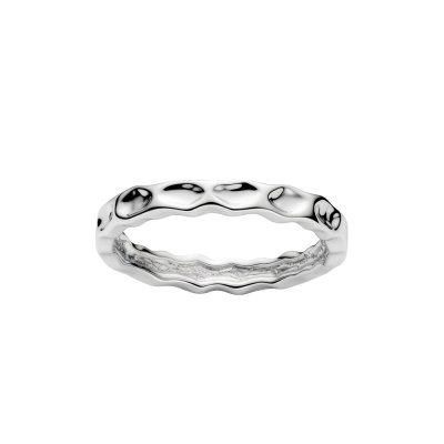 Hammered Sterling Silver Ring