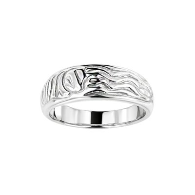 Hammered Sterling Silver Ring