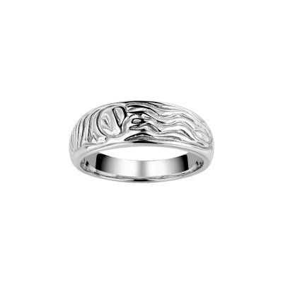 Hammered Sterling Silver Ring