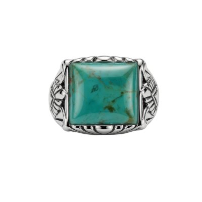 Turquoise Sterling Silver Men's Ring