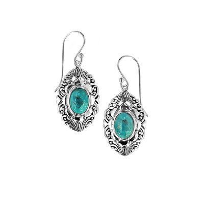 Turquoise Sterling Silver Earrings